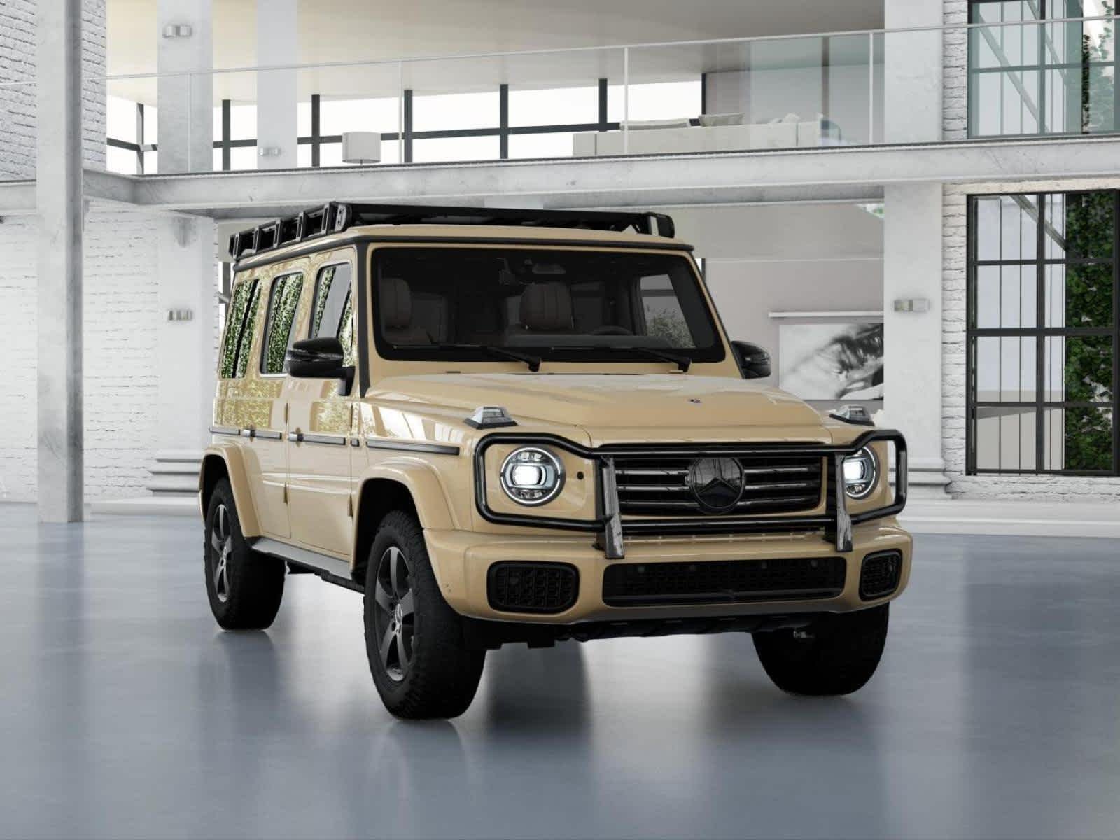 New 2026 MANUFAKTUR Desert Sand Non-Metallic Mercedes-Benz G 550 image 9