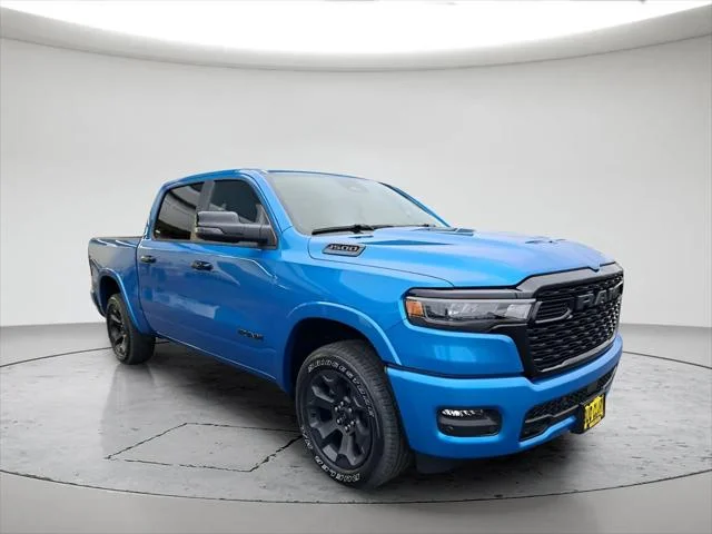 New 2026 Hydro Blue Pearl-Coat Exterior Paint RAM BIG HORN image 7