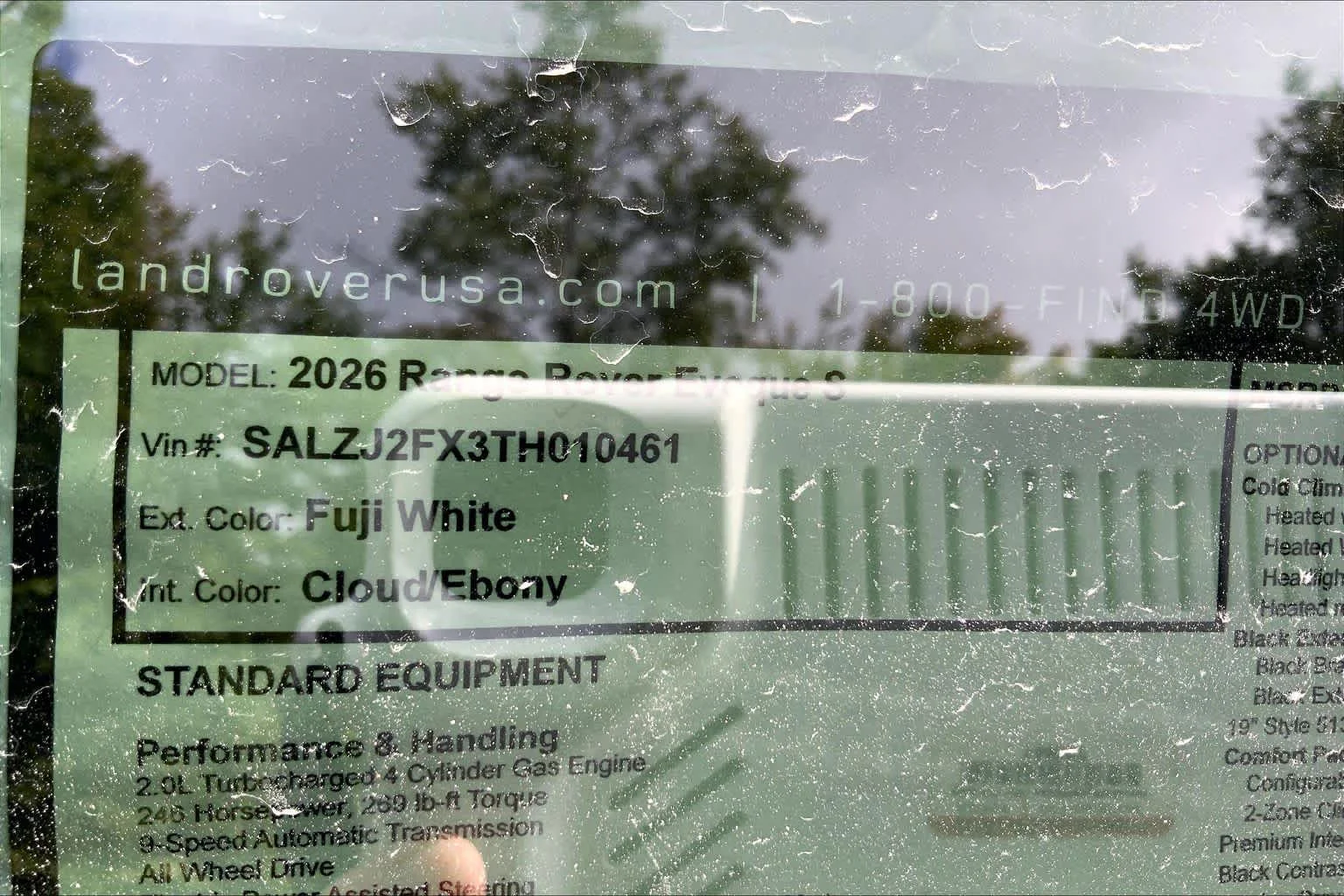 New 2026 Fuji White Land Rover Core S image 6