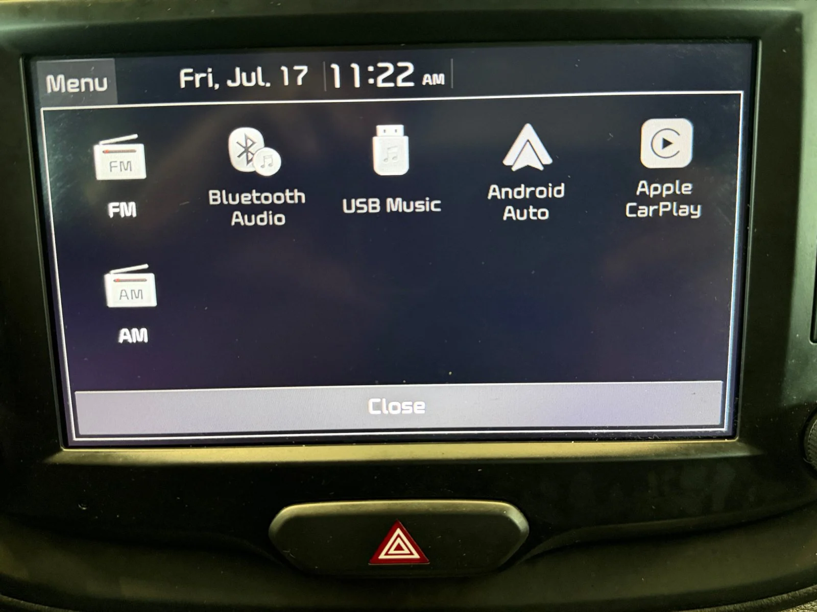 Used 2023 Fusion Black Kia LX image 17