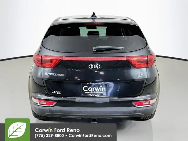 Used 2018 Black Cherry Kia LX image 8