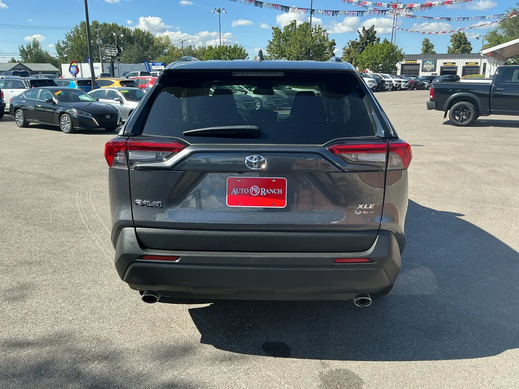 Used 2025 MAGNETIC GRAY METALLIC Toyota Hybrid XLE image 6