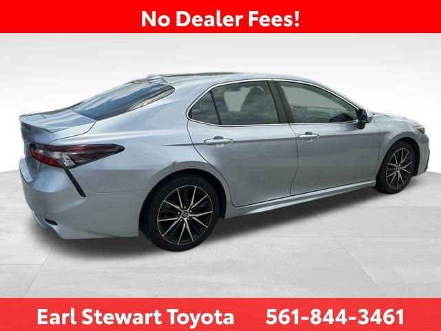 Certified Used 2023 Silver Toyota SE image 3