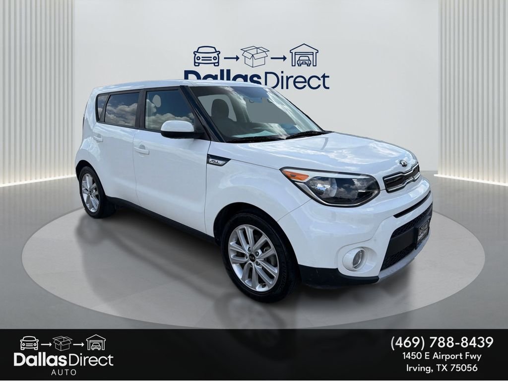 Used 2019 Clear White Kia + image 2
