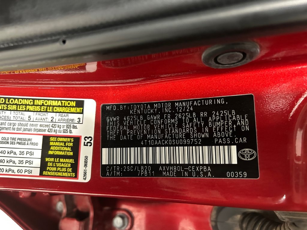 Used 2025 Red Toyota XSE image 18