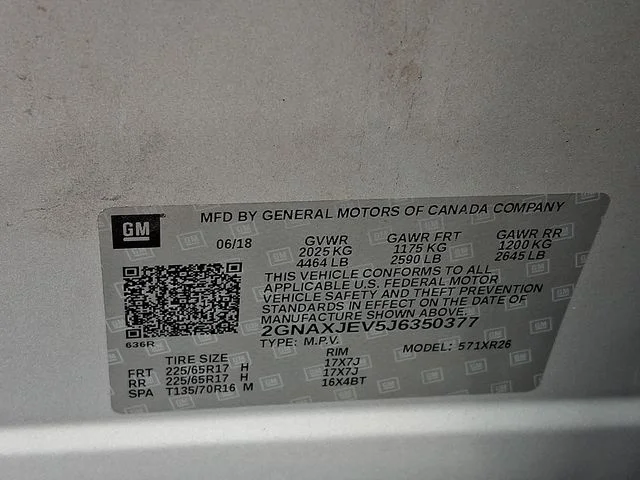 Used 2018 Silver Chevrolet LT image 26