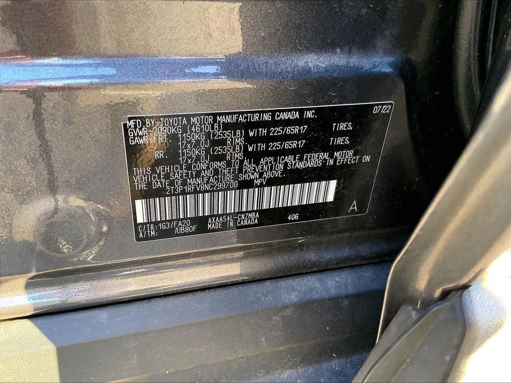 Used 2022 Gray Toyota XLE image 36
