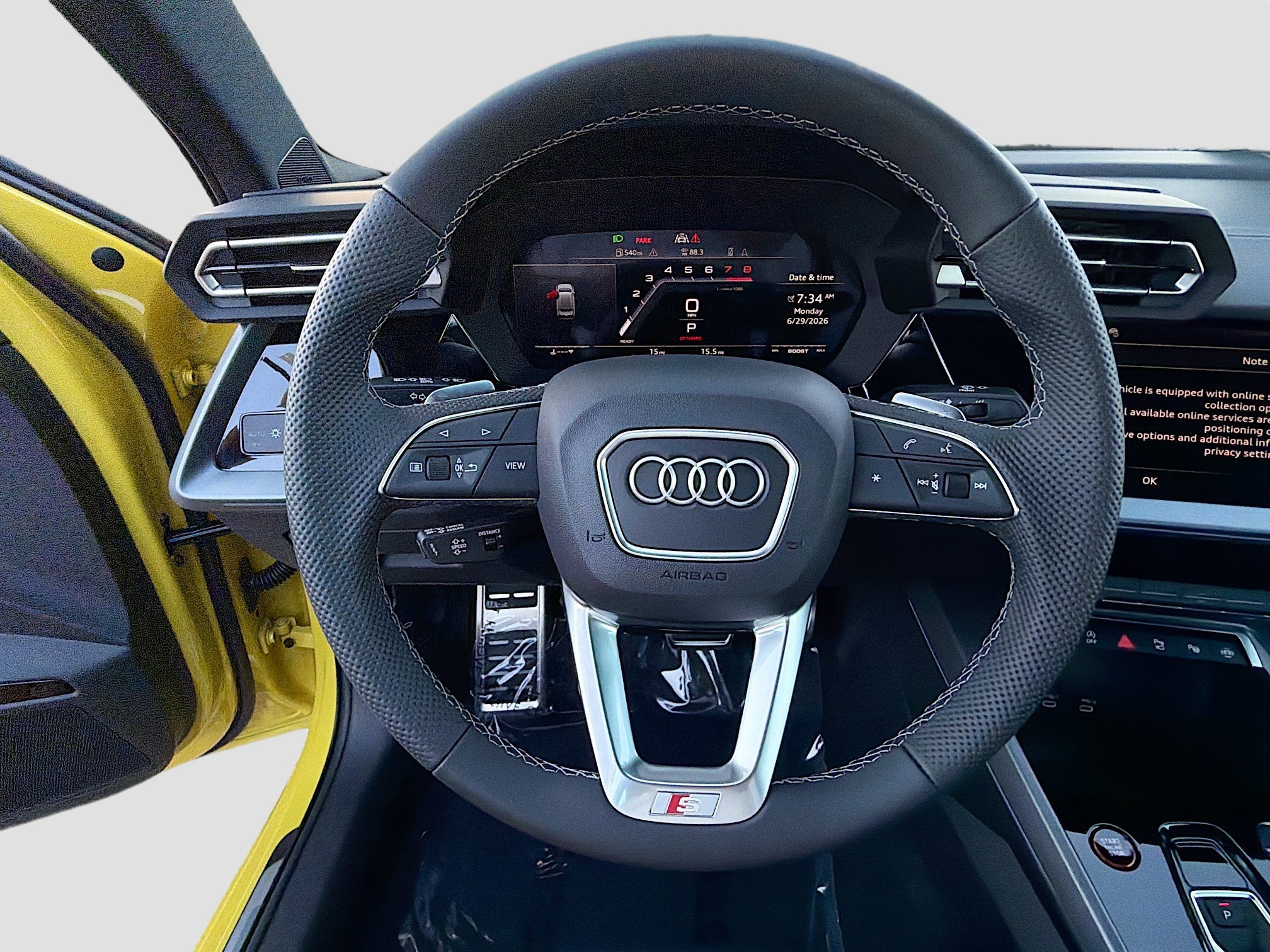 New 2026 Python Yellow Metallic Audi 4DR QTRO 2.0 TFSI image 36