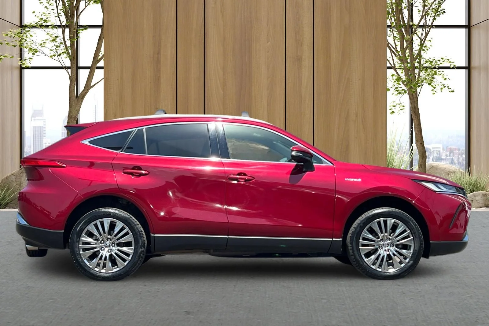 Used 2021 Red Toyota XLE image 3