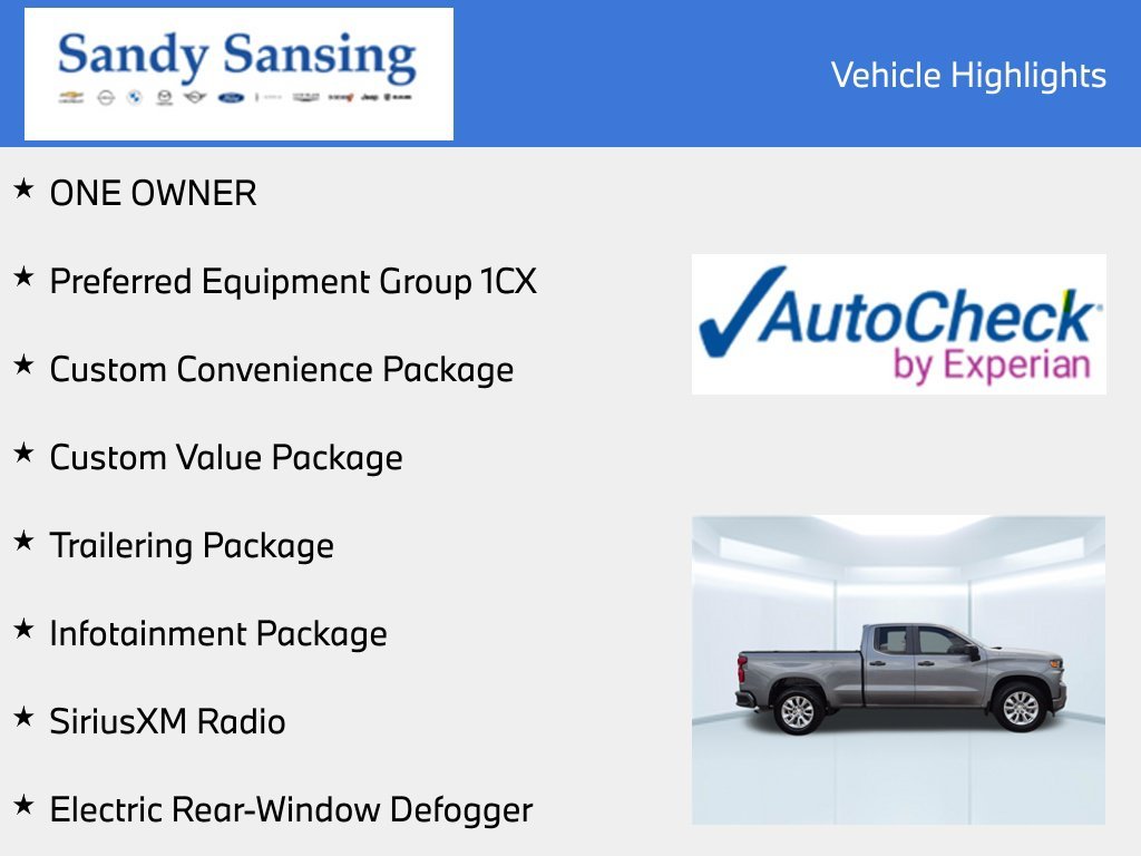 Used 2022 Gray Chevrolet Custom image 7