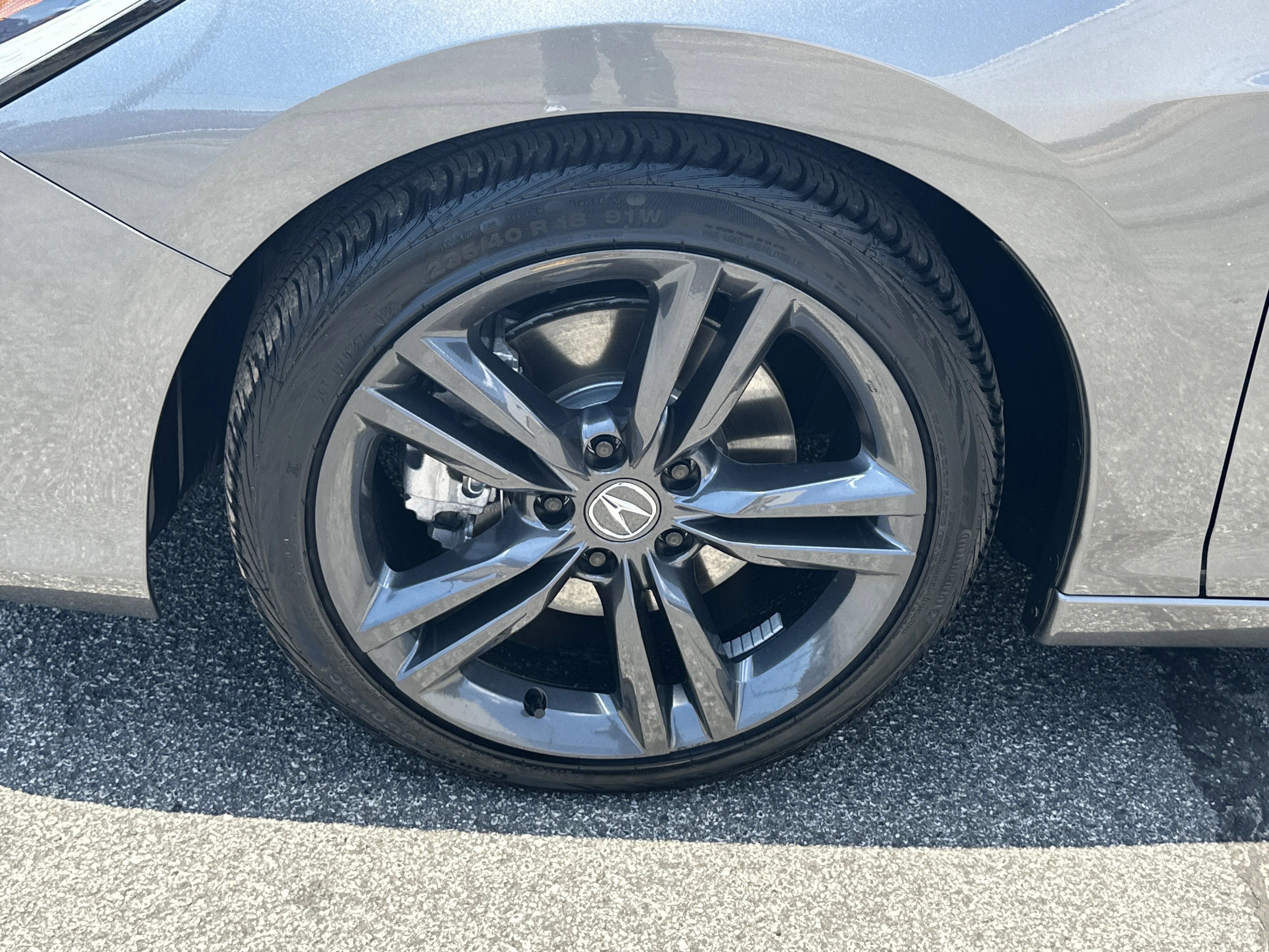 Certified Used 2025 Liquid Carbon Metallic Acura A-SPEC image 49