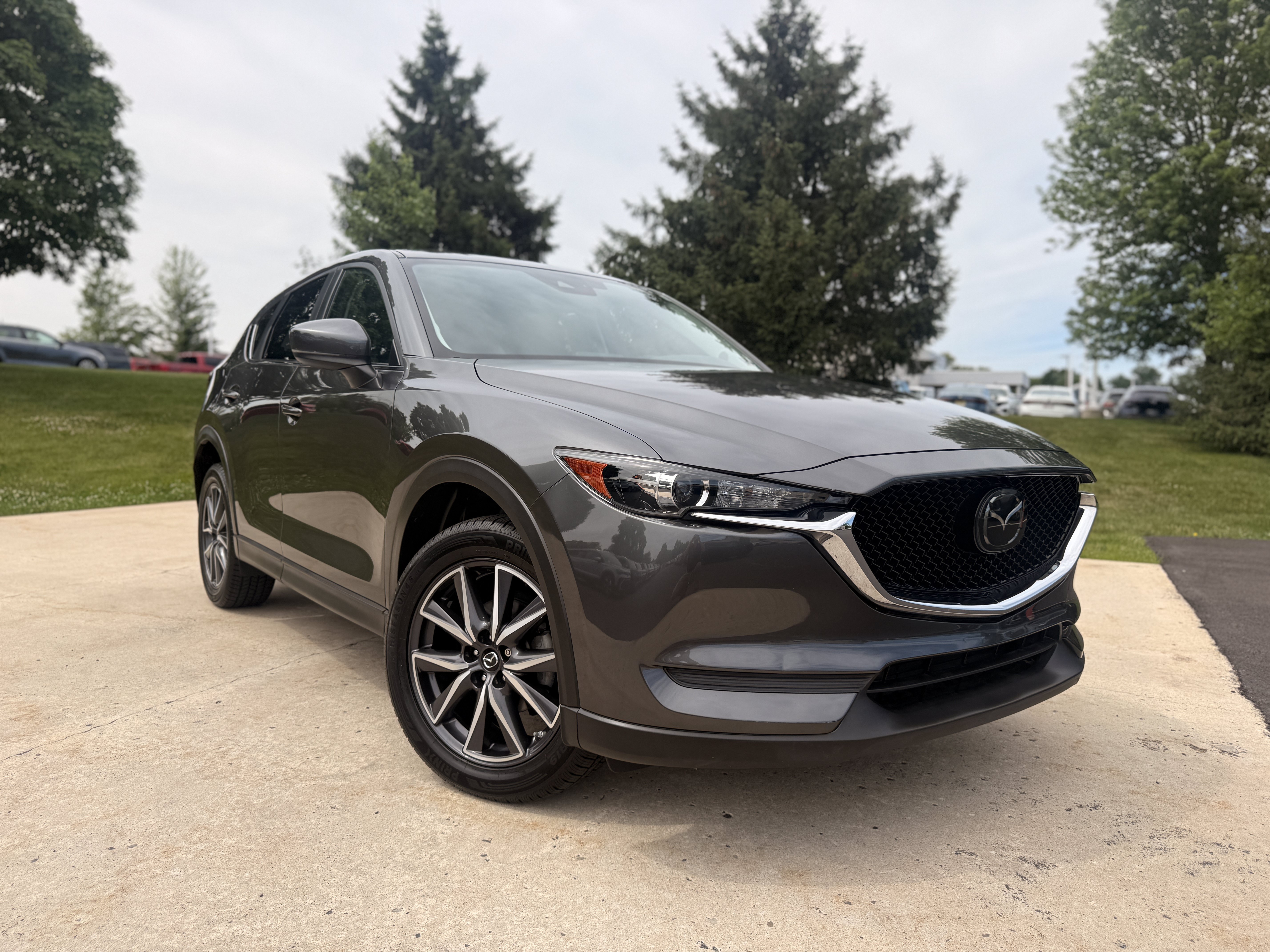 Used 2018 Machine Gray Metallic Mazda Touring image 17