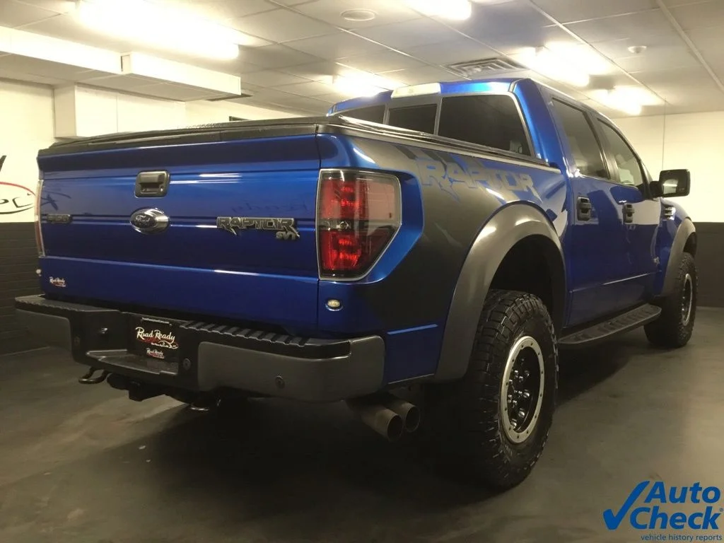Used 2014 Blue Ford SVT Raptor image 10