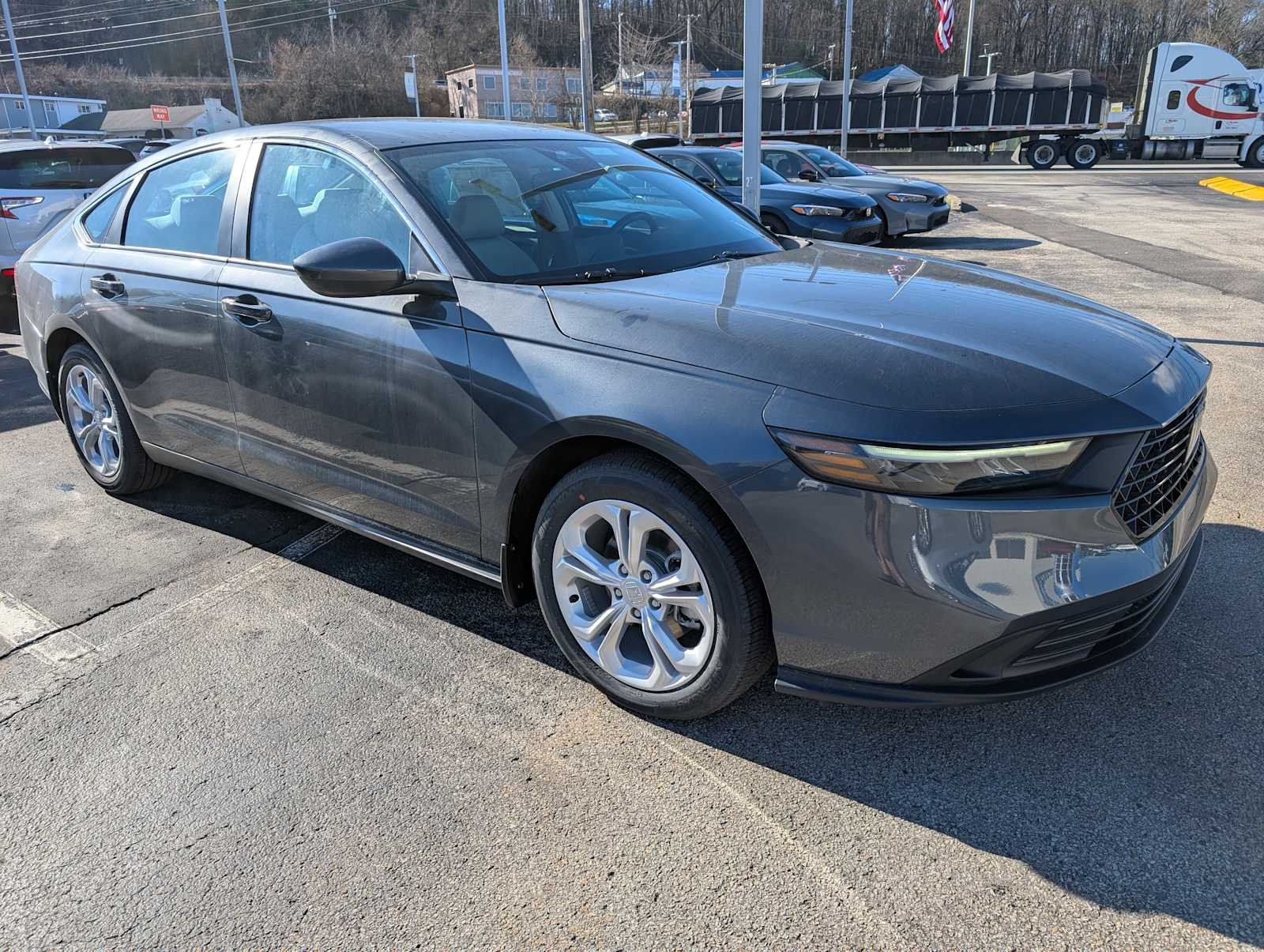 New 2026 Meteorite Gray Metallic Honda LX image 6