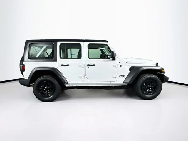 New 2026 Bright White Clear-Coat Exterior Paint Jeep Sport S image 8
