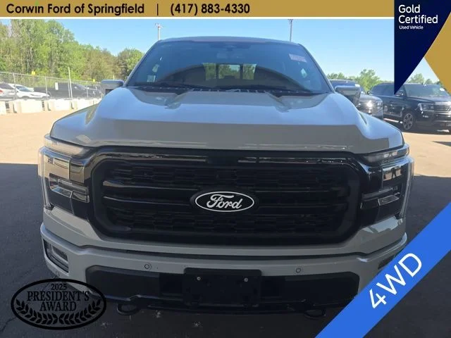 Used 2024 Avalanche Gray Ford Lariat image 2