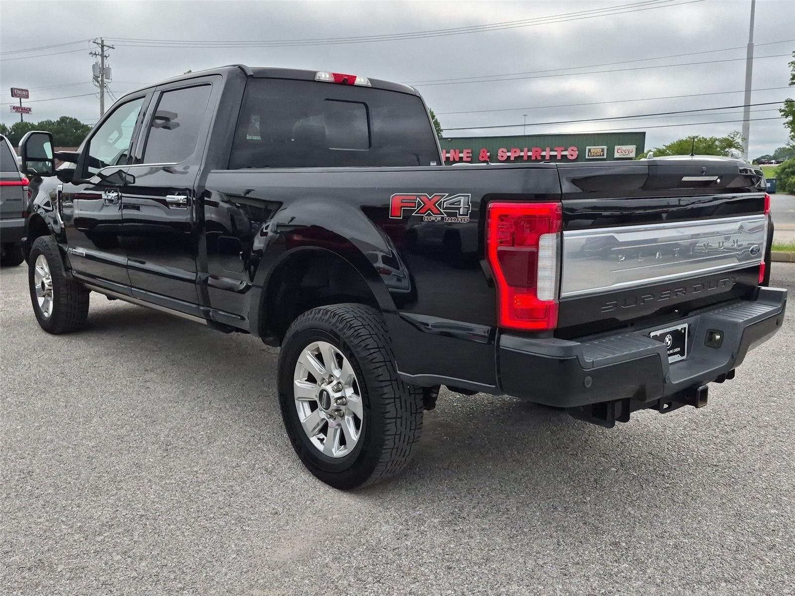 Used 2018 Shadow Black Ford Platinum image 3