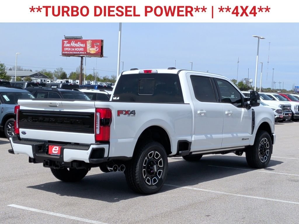New 2026 Star White Metallic Tri-Coat Ford F-250® Platinum® image 9