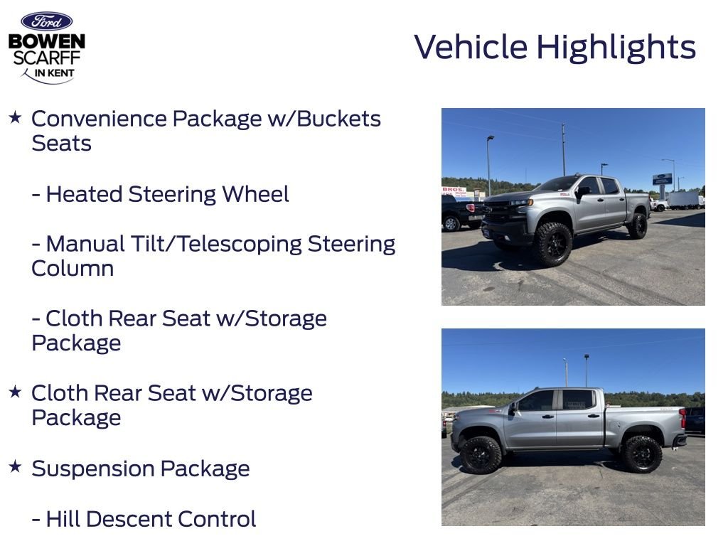Certified Used 2021 Satin Steel Metallic Chevrolet LT Trail Boss image 9