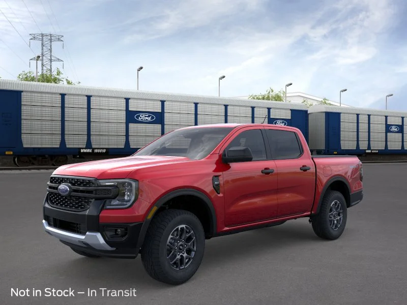New 2026 Ruby Red Metallic Tinted Clearcoat Ford XLT image 1