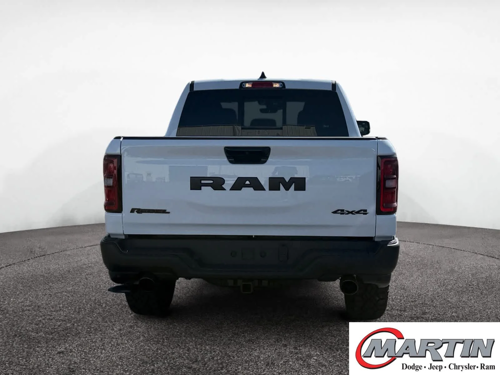 New 2026 Bright White Clear-Coat Exterior Paint RAM Rebel image 4