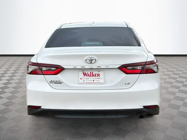 Used 2024 White Toyota LE image 6