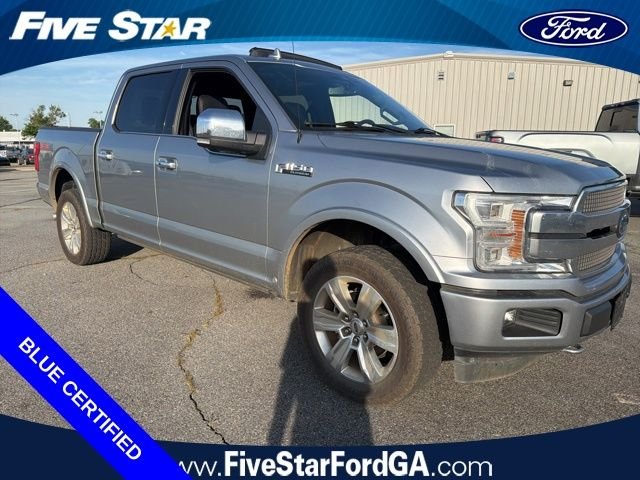 Certified Used 2020 Silver Ford Platinum image 1