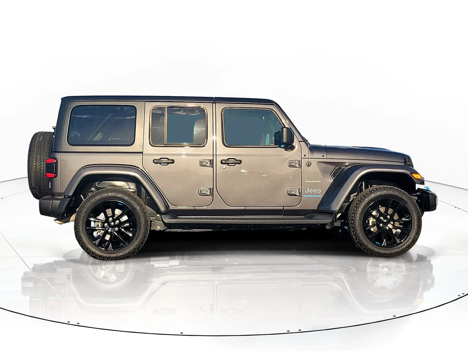 Certified Used 2023 Gray Jeep Sahara 4xe image 2
