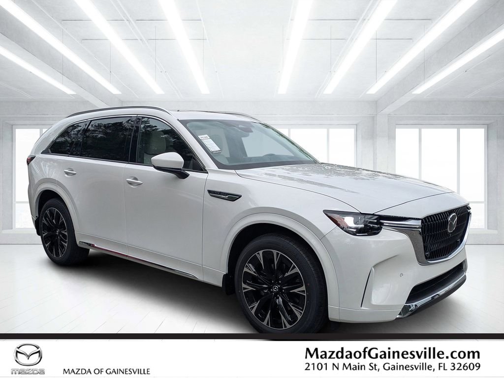 New 2026 Rhodium White Premium Mazda 3.3 Turbo S Premium Plus AWD image 1