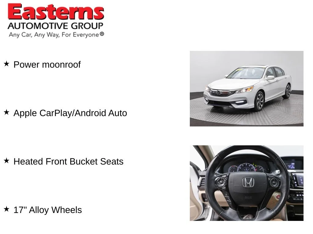Used 2017 White Honda EX-L image 11