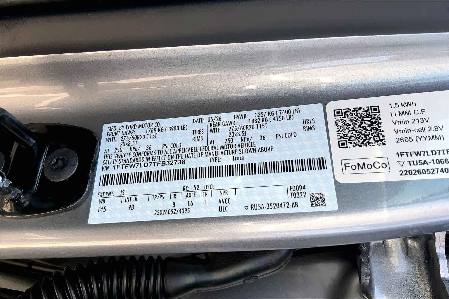 New 2026 Iconic Silver Metallic Ford Platinum® image 18