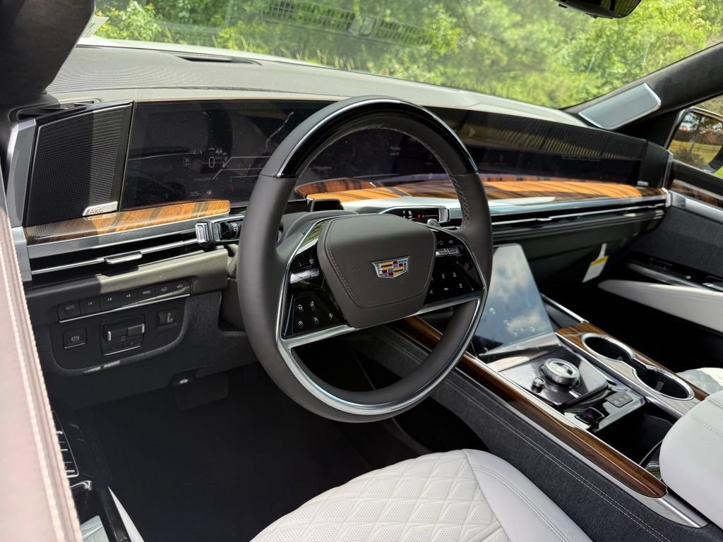 New 2026 Vibrant White Tricoat Cadillac Platinum Sport image 3