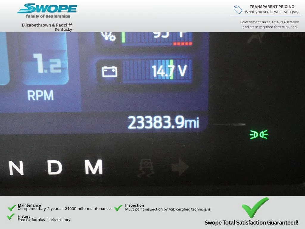 Certified Used 2023 Velocity Blue Ford BLACK DIAMOND image 22