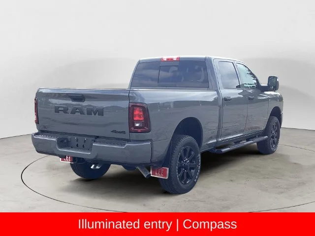 New 2026 Gray Clearcoat Ram BLACK EXPRESS CREW CAB 4X4 6