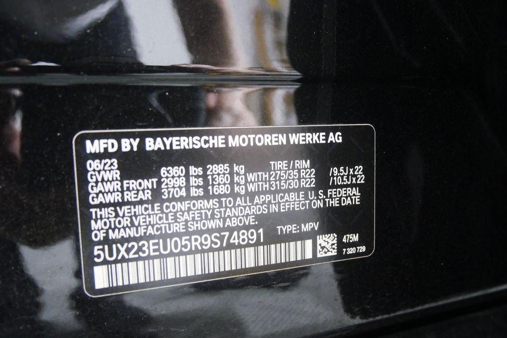 Certified Used 2024 Black Sapphire Metallic BMW xDrive40i image 24