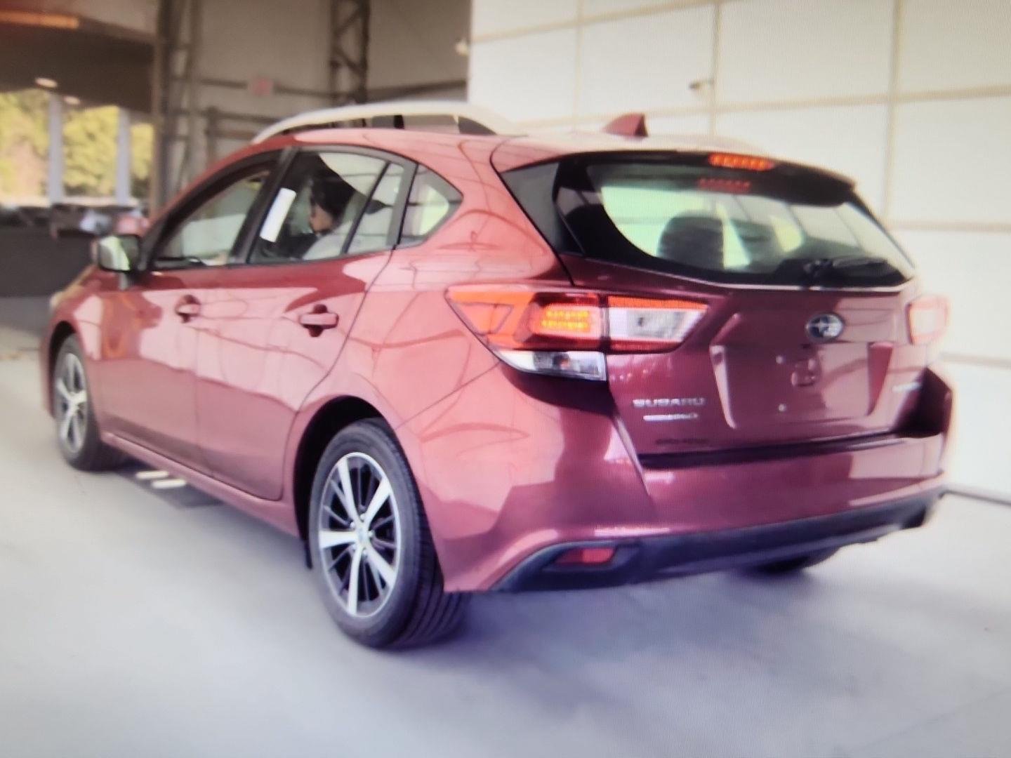 Used 2019 Crimson Red Pearl Subaru Premium image 4