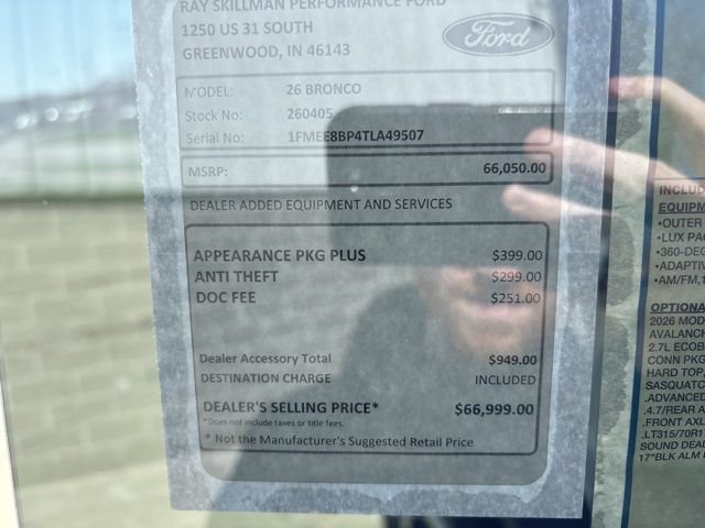 New 2026 Avalanche Ford Outer Banks image 35