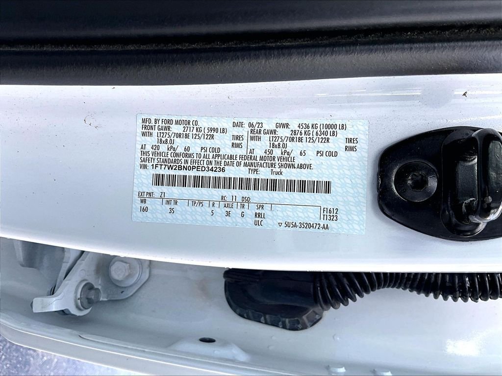 Used 2023 Oxford White Ford XLT image 36