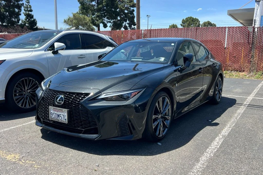 Used 2025 Black Lexus 350 F SPORT image 2