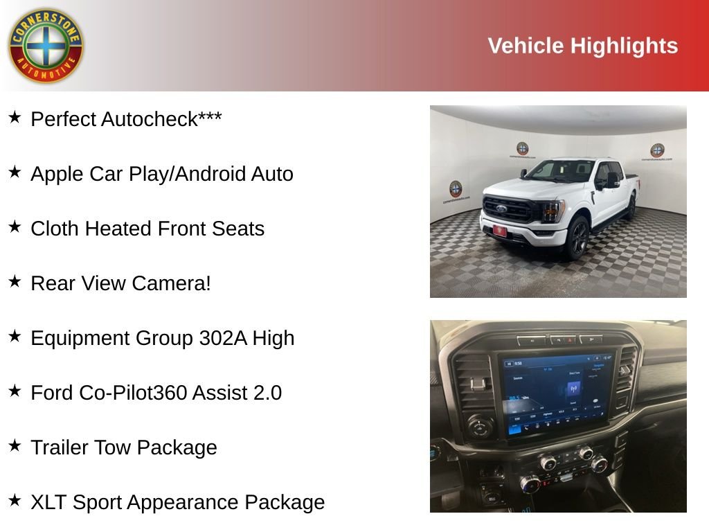 Certified 2023 Ford F-150 XLT with VIN 1FTEW1EP7PFB37931 for sale in Elk River, Minnesota