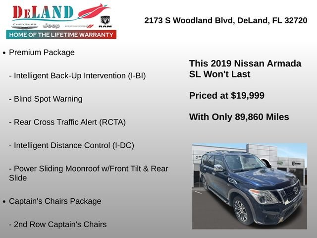 Used 2019 Blue Nissan SL image 2