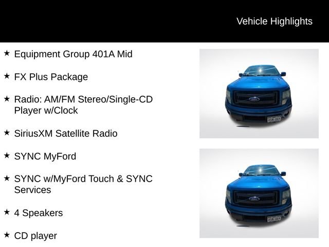 Used 2014 Blue Ford FX4 image 8