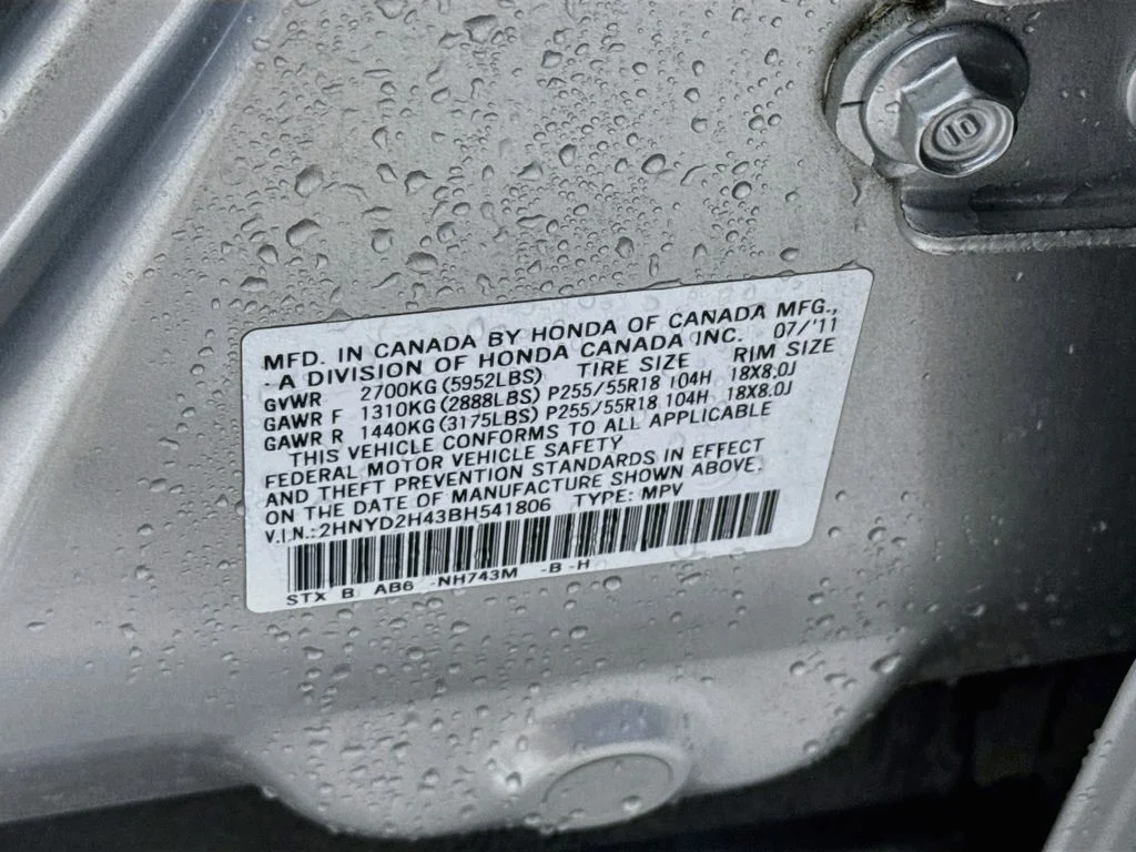 Used 2011 Silver Acura Tech/Entertainment Pkg image 35