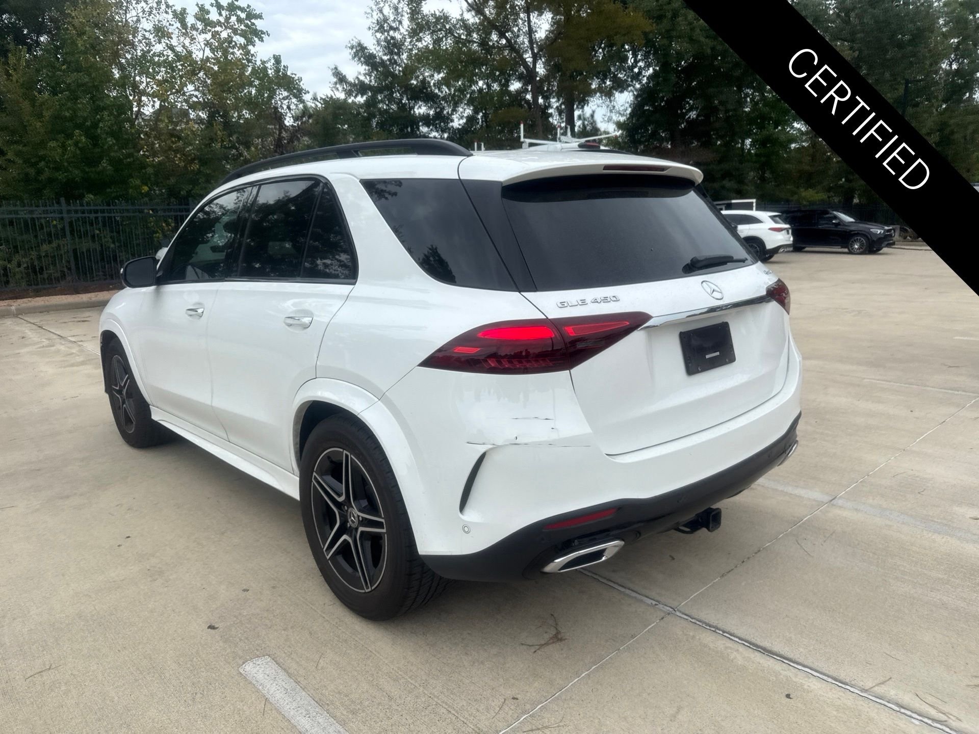 Certified Used 2024 Polar White Mercedes-Benz GLE 450 image 6