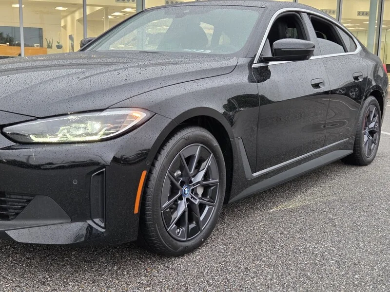 Used 2023 Jet Black BMW EDRIVE40 GRAN COUPE image 23
