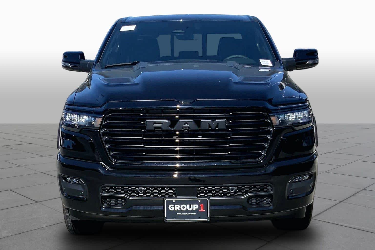 New 2027 Diamond Black Crystal Pearl-Coat Exterior Paint RAM Laramie image 3