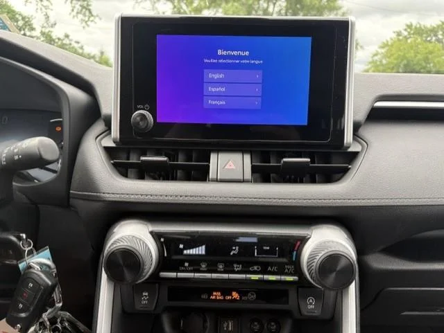 Used 2023 Magnetic Gray Metallic Toyota LE image 4