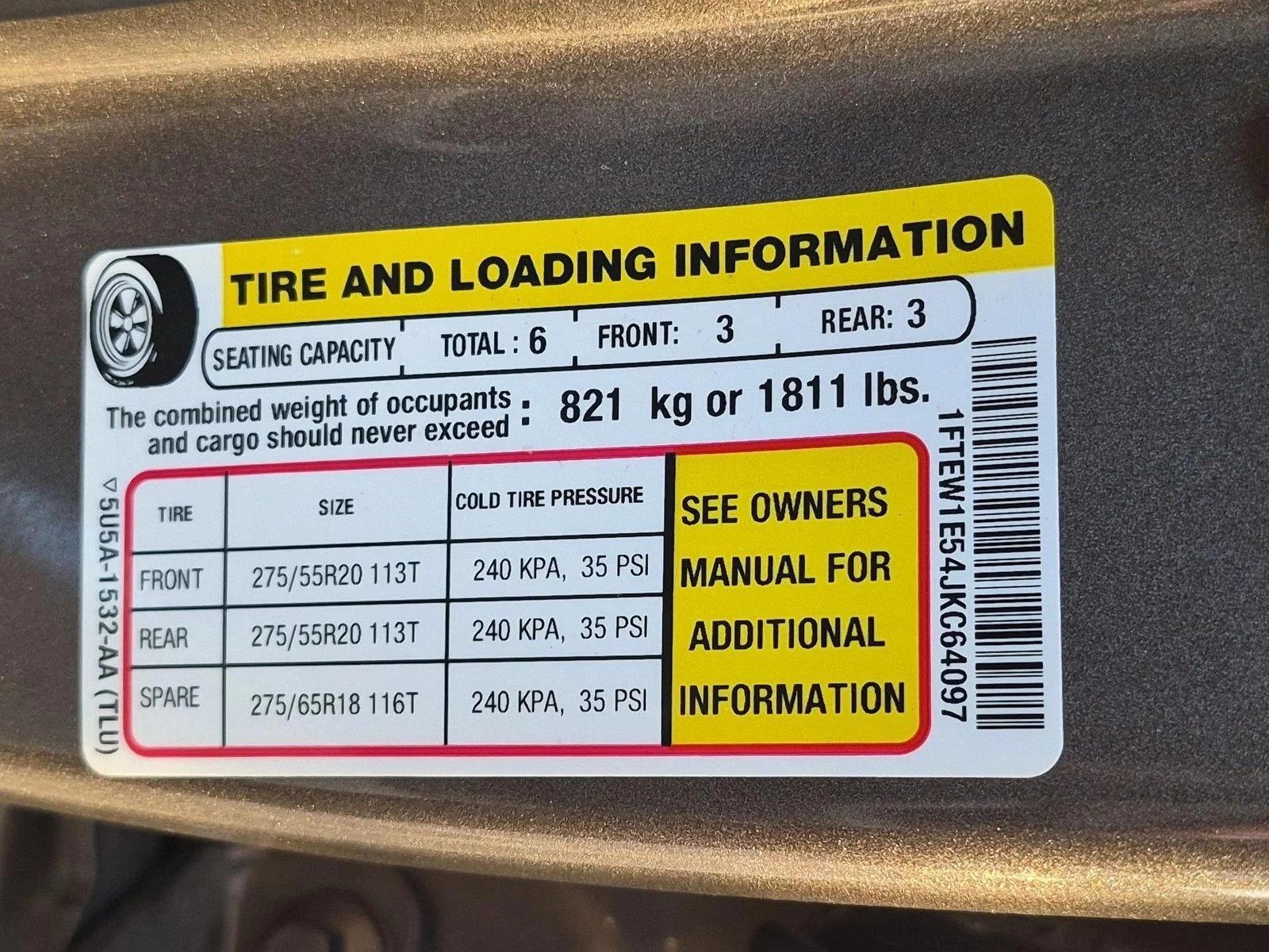 Used 2018 Stone Gray Ford XLT image 18