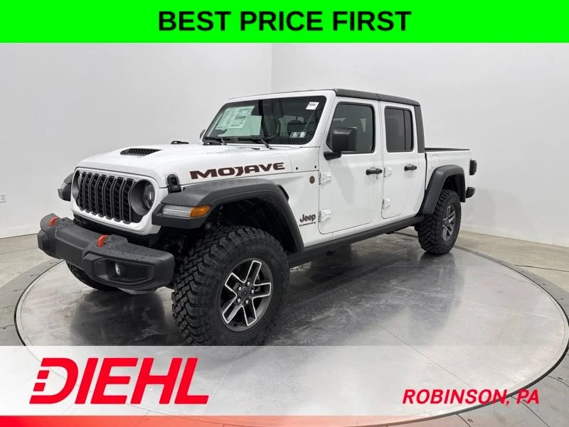 New 2026 Bright White Clear-Coat Exterior Paint Jeep Mojave image 3