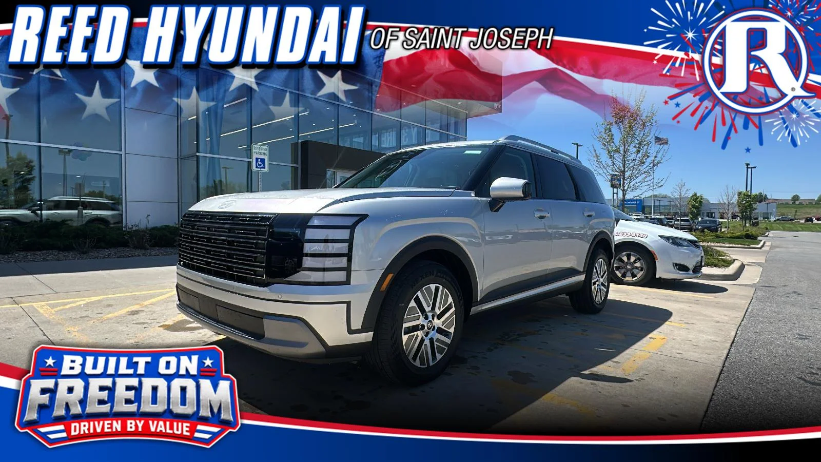 New 2026 Typhoon Silver Metallic Hyundai SEL 7P image 1
